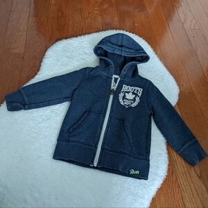 𝅺roots kids hoodie sweatshirt blue 2t